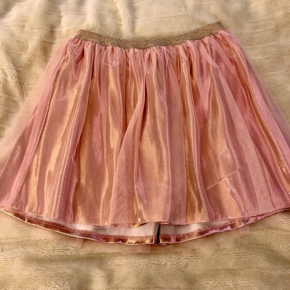 Shimmery Pink Skirt